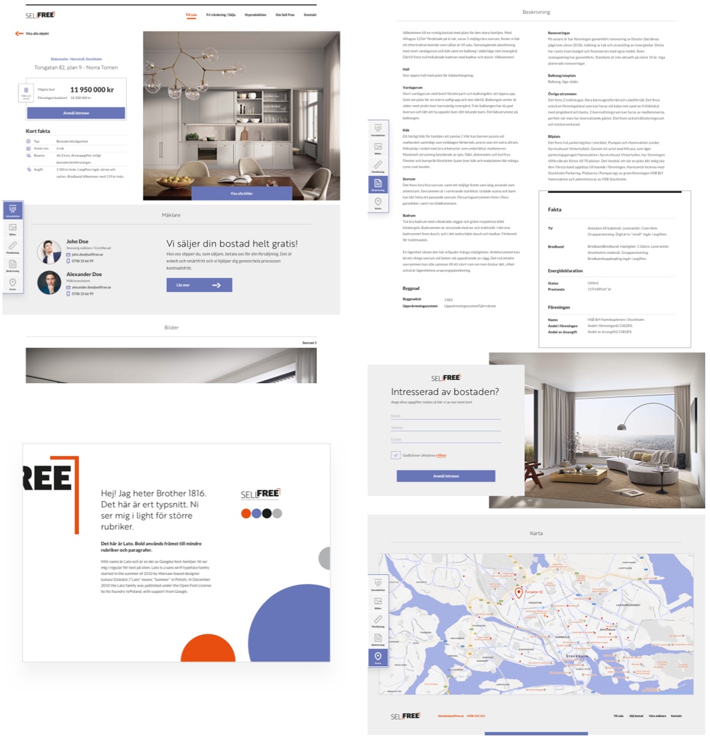 Sell free web ui